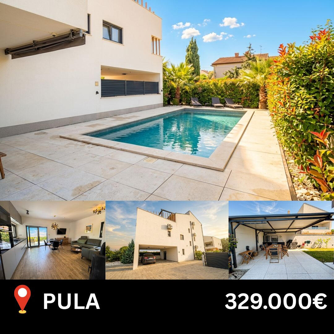 Reihenhaus in Pula | Immobilien Istrien Reihenhaus mit Pool in Pula – Top-Rendite